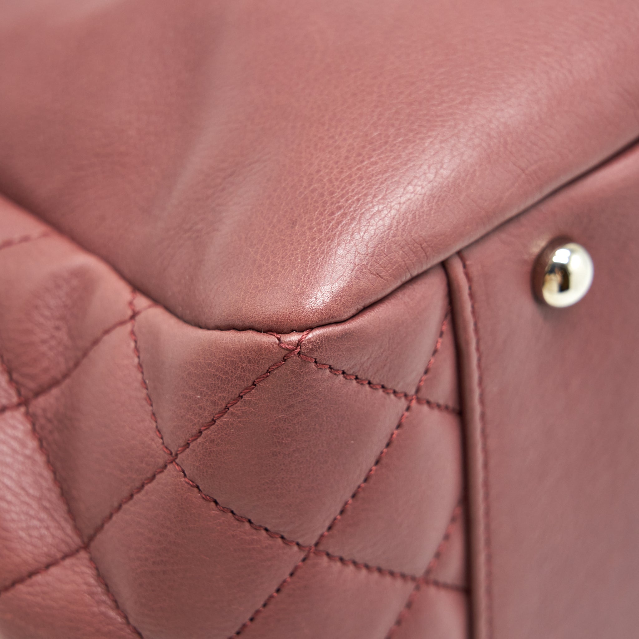 Chanel Flap Tote Bag Brown
