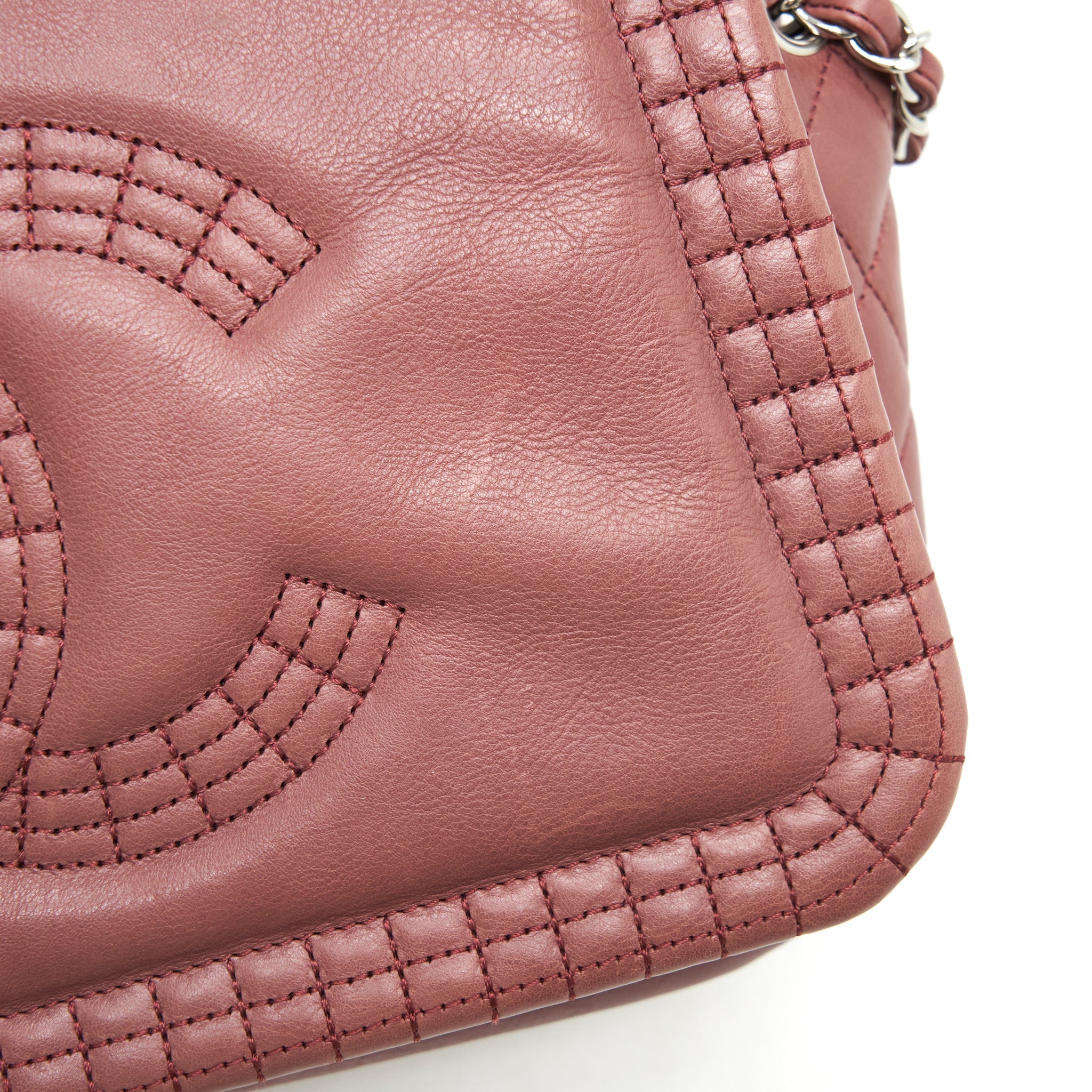 Chanel Flap Tote Bag Brown