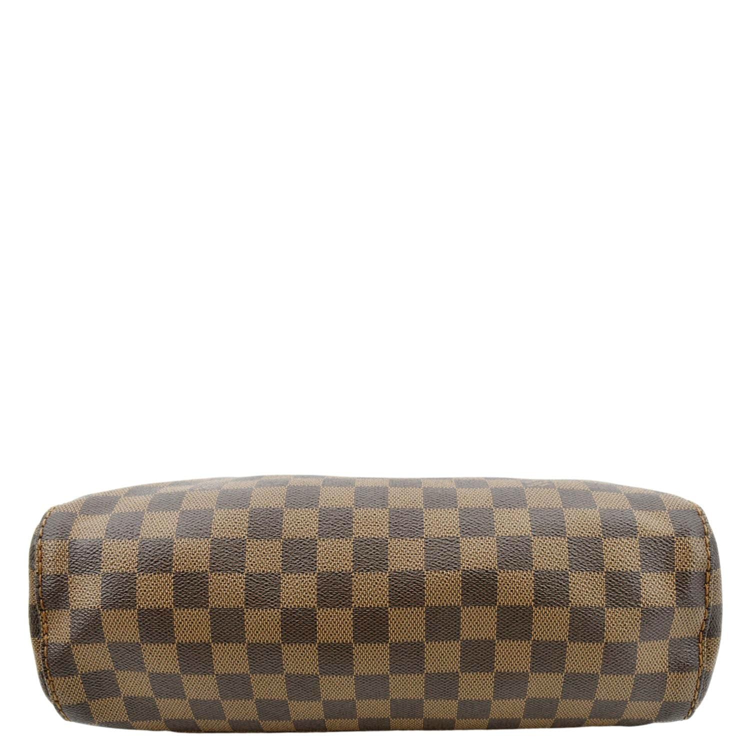 LOUIS VUITTON Portobello PM Damier Ebene Shoulder Bag Brown