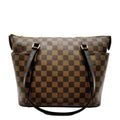 LOUIS VUITTON Totally PM Damier Ebene Tote Shoulder Bag Brown