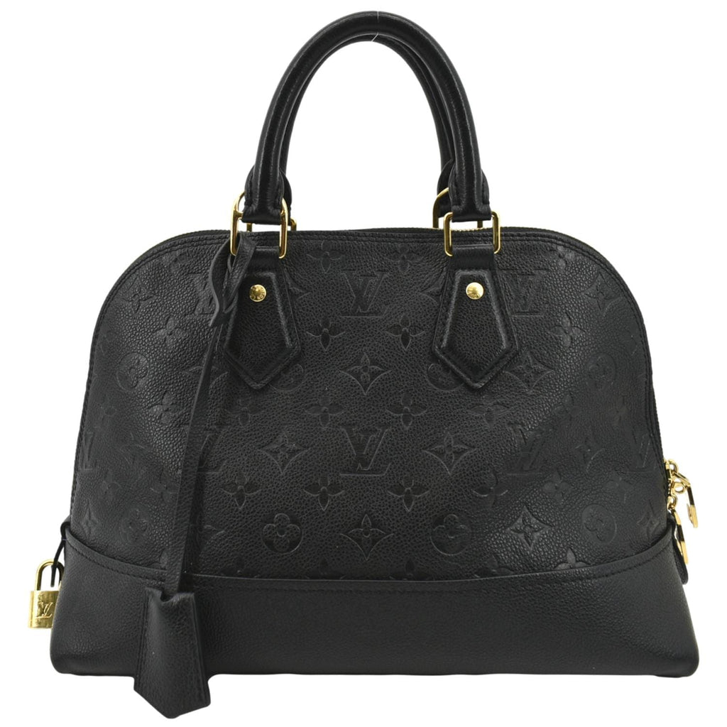 LOUIS VUITTON Neo Alma PM Monogram Empreinte Shoulder Bag Black