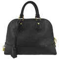 LOUIS VUITTON Neo Alma PM Monogram Empreinte Shoulder Bag Black