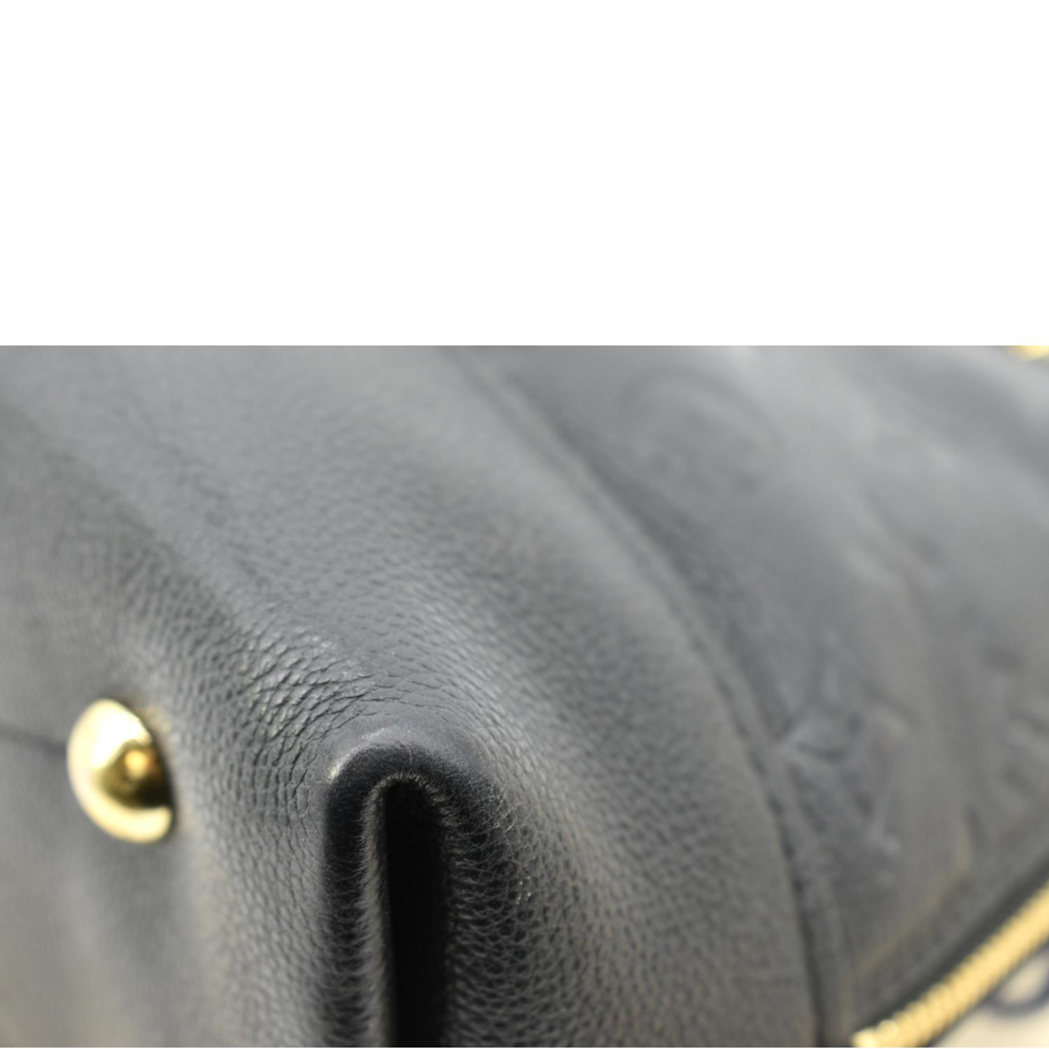 LOUIS VUITTON Neo Alma PM Monogram Empreinte Shoulder Bag Black