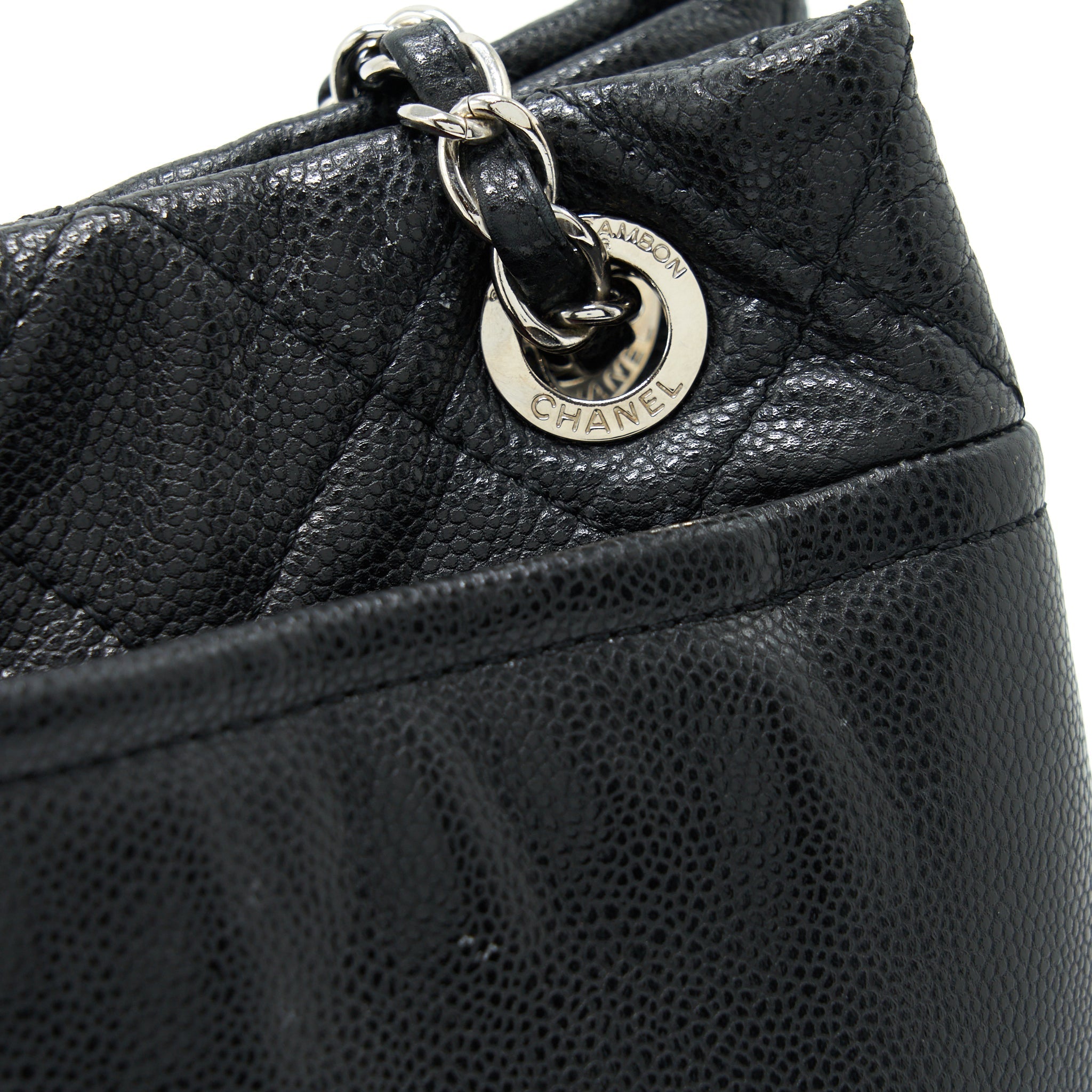 Chanel Timeless Soft Shopper Tote Caviar Black