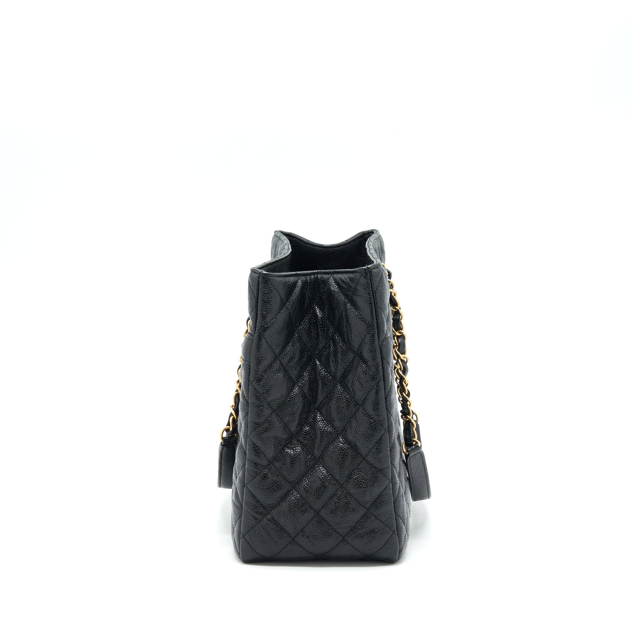 Chanel Shopping Tote Bag Caviar Black