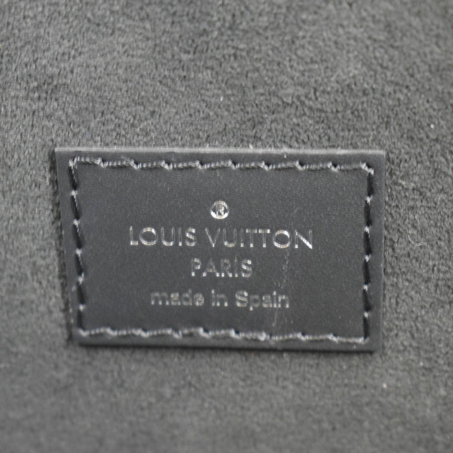 LOUIS VUITTON Neverfull Epi Leather Tote Shoulder Bag Denim Blue