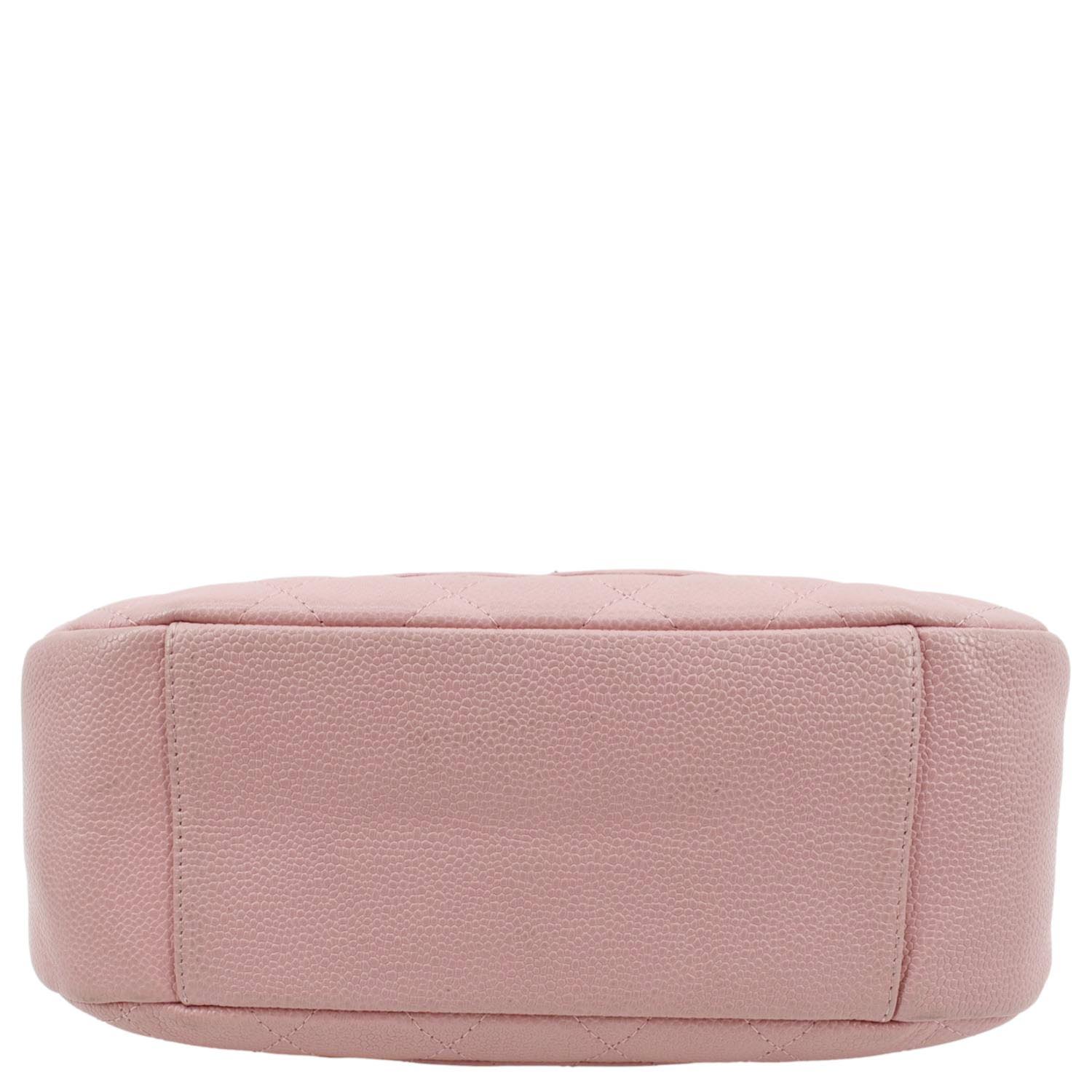 CHANEL Timeless CC Caviar Leather Flap Shoulder Bag Pink