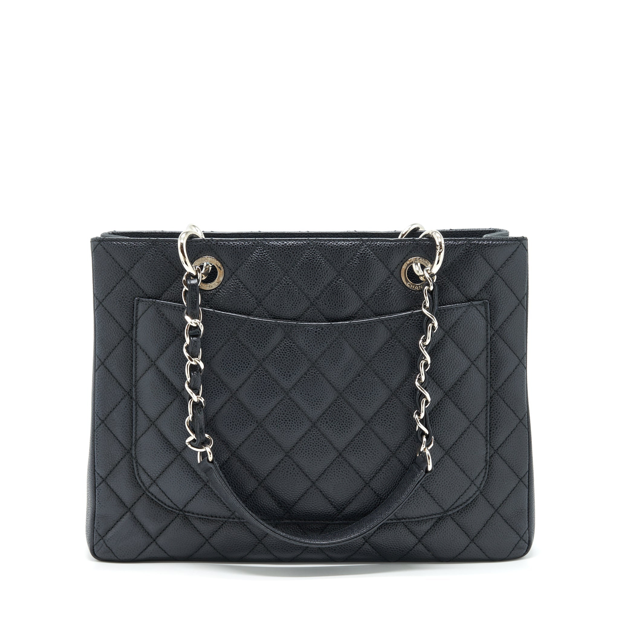 Chanel Grand Shopping Tote GST Caviar Black