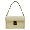 LOUIS VUITTON Suhali L'aimable Leather Shoulder Bag Off White