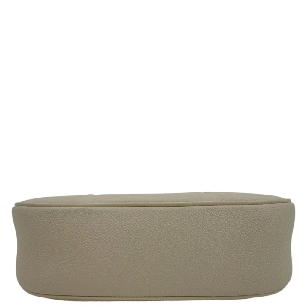 LOUIS VUITTON Bagatelle Monogram Empreinte Shoulder Bag Creme