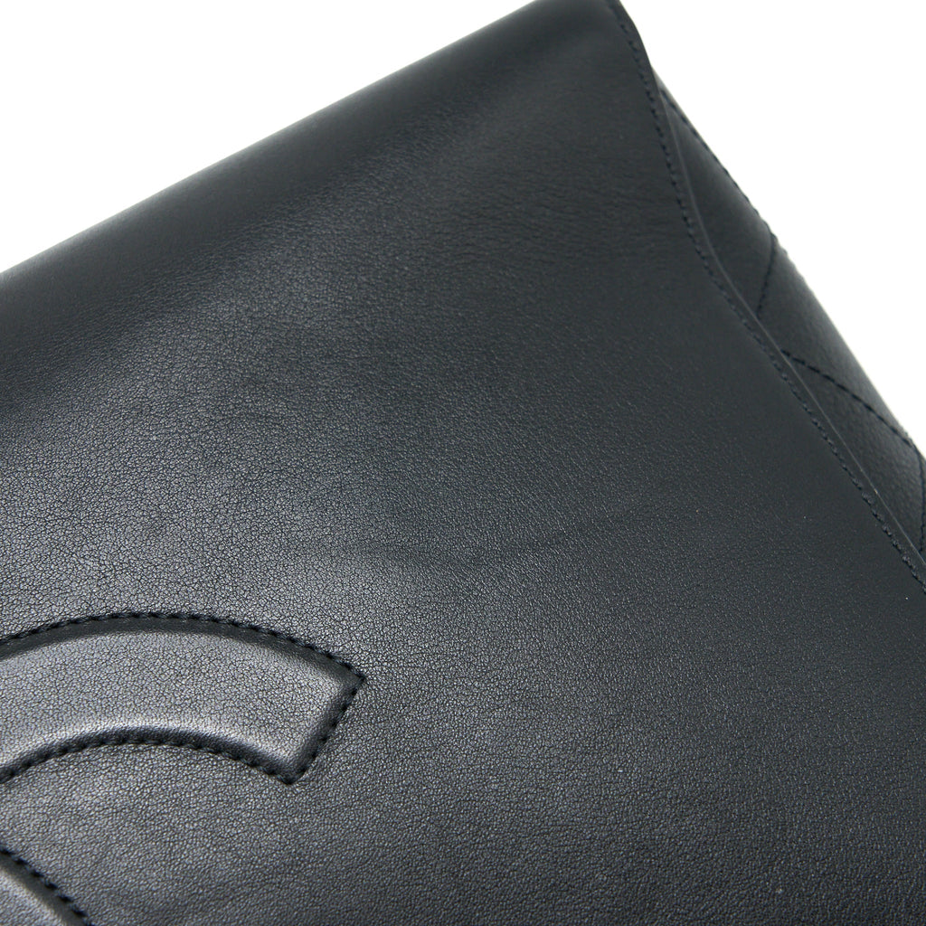 Chanel Tote Bag Lambskin Black L