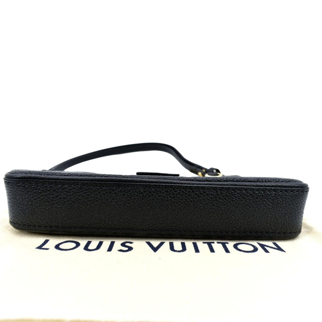 LOUIS VUITTON Easy Pouch on Strap Monogram Empreinte Shoulder Bag Black