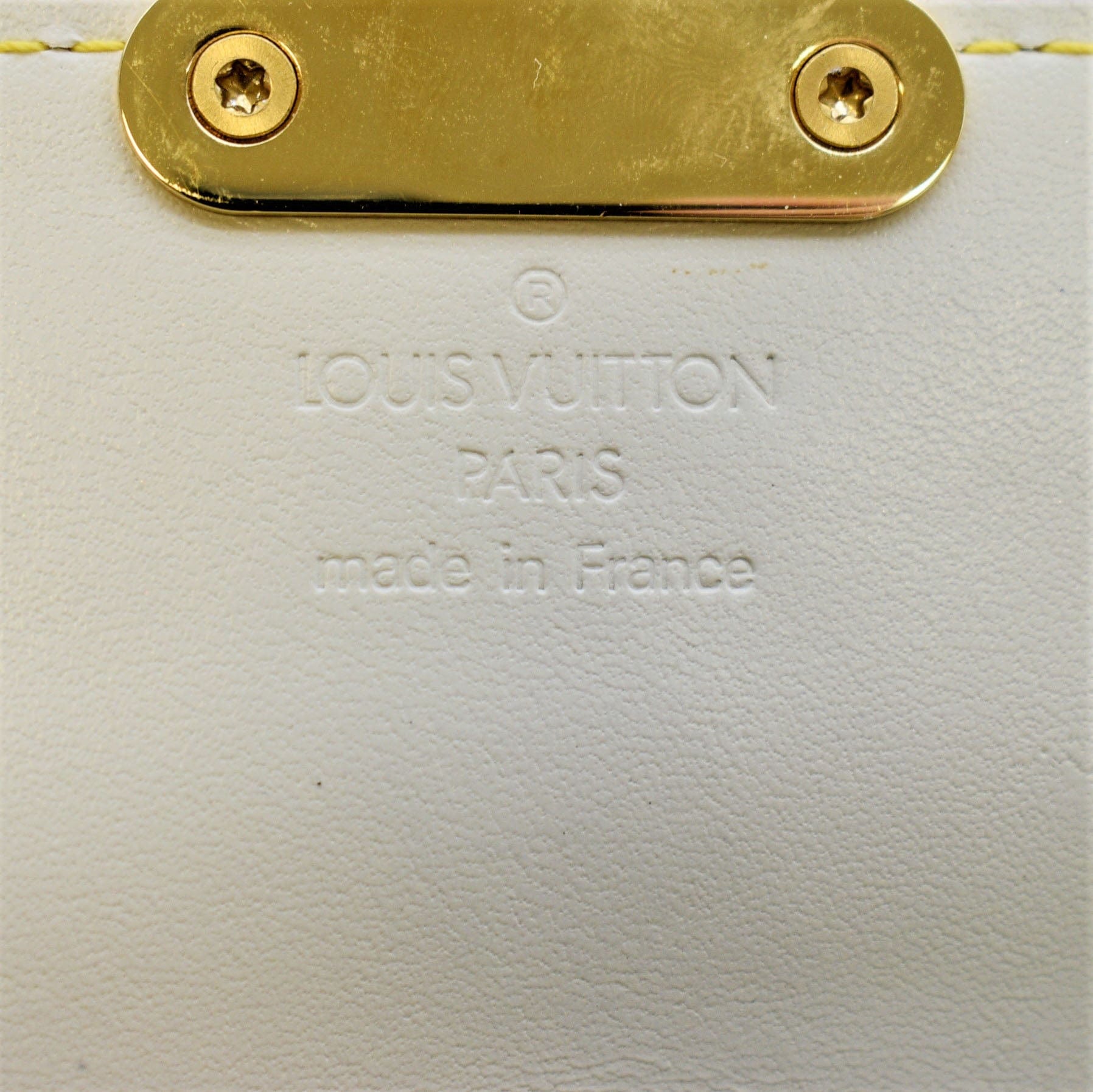 LOUIS VUITTON Suhali L'aimable Leather Shoulder Bag Off White