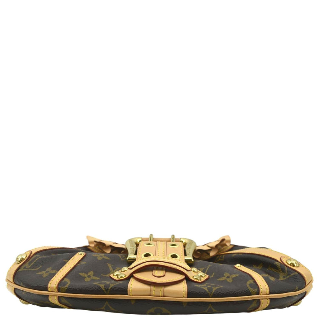 LOUIS VUITTON Leonor Limited Edition Monogram Canvas Shoulder Bag Brown