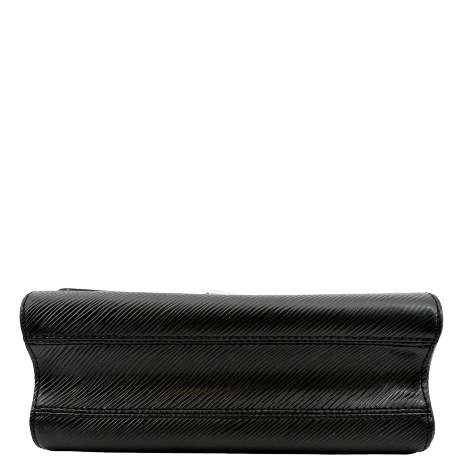 LOUIS VUITTON LV Twist MM Epi Leather Shoulder Bag Black