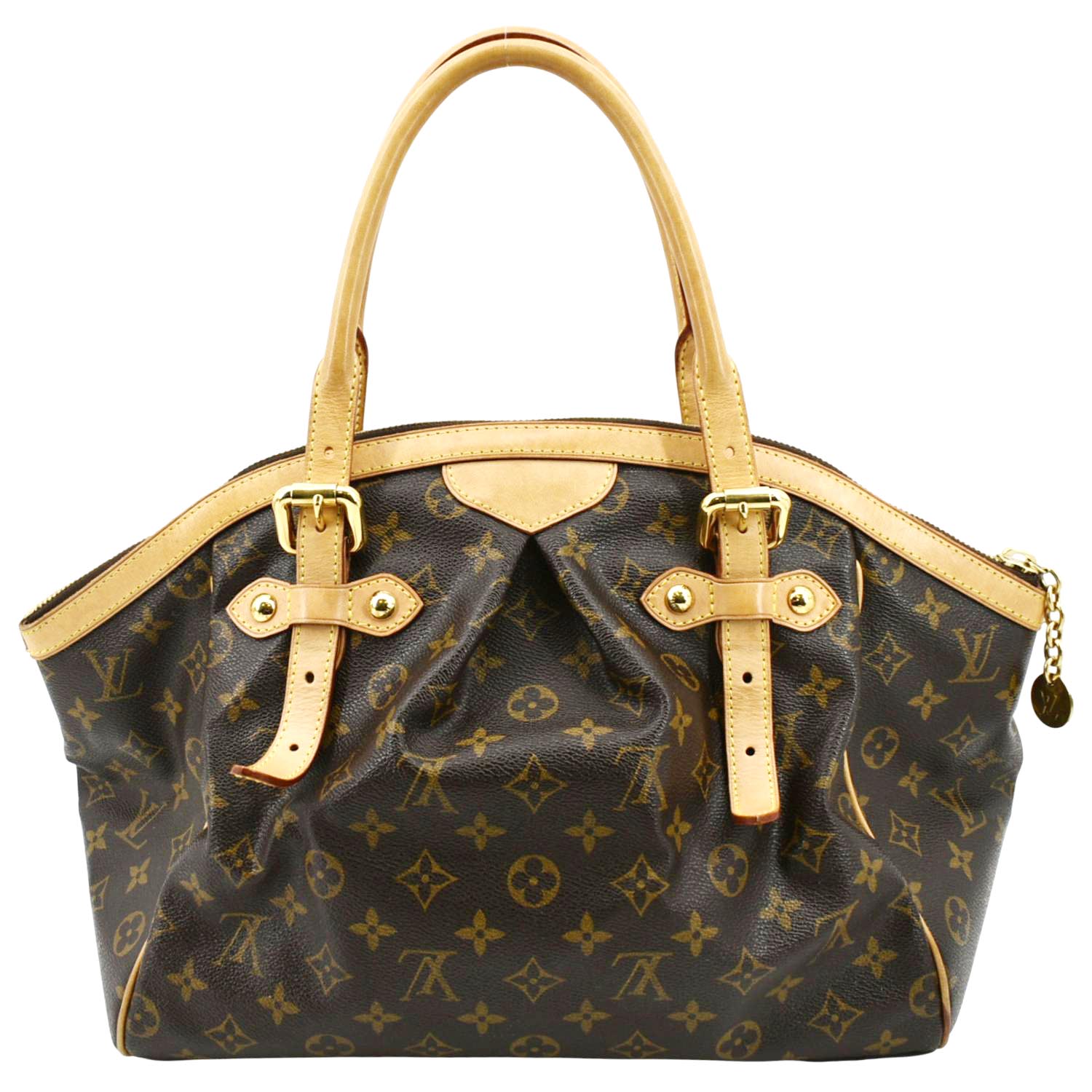LOUIS VUITTON  Tivoli GM Monogram Canvas Shoulder Bag Brown