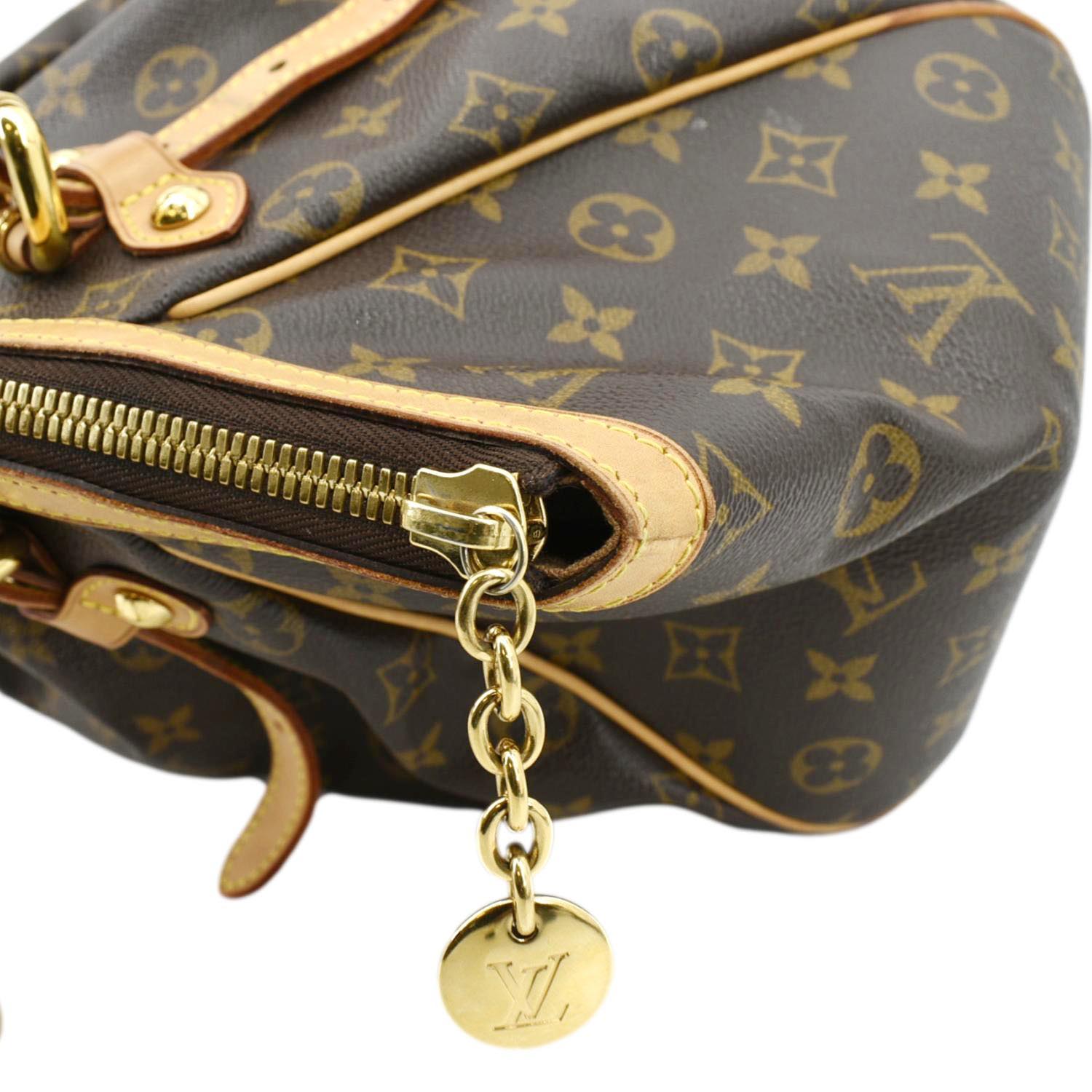 LOUIS VUITTON  Tivoli GM Monogram Canvas Shoulder Bag Brown