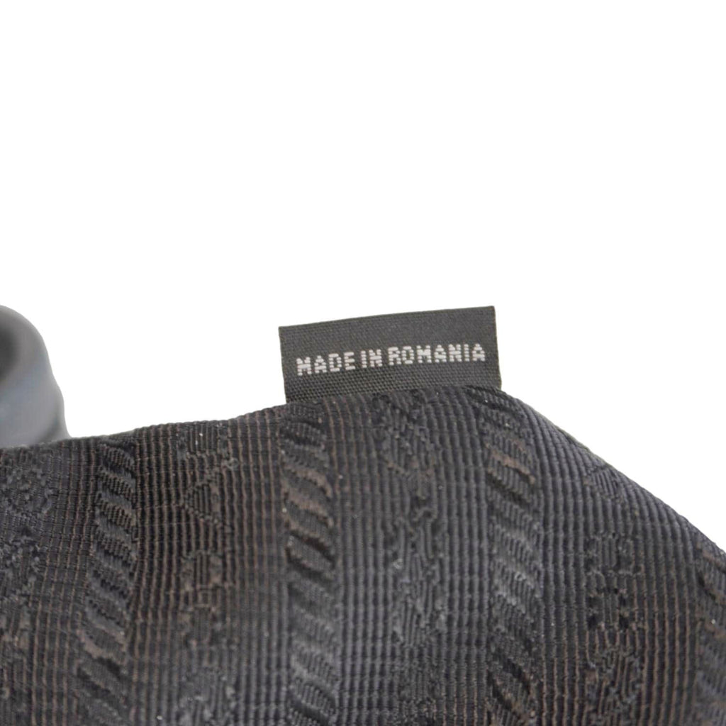 PRADA Tessuto Bomber Nylon Shopping Tote Bag Black
