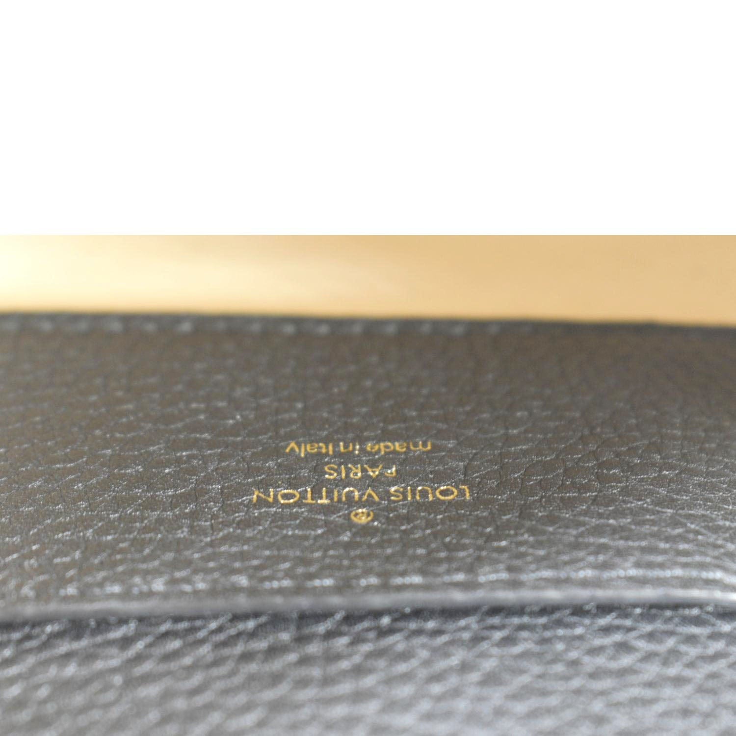 LOUIS VUITTON LV Pont 9 Soft MM Calfskin Leather Shoulder Bag Noir