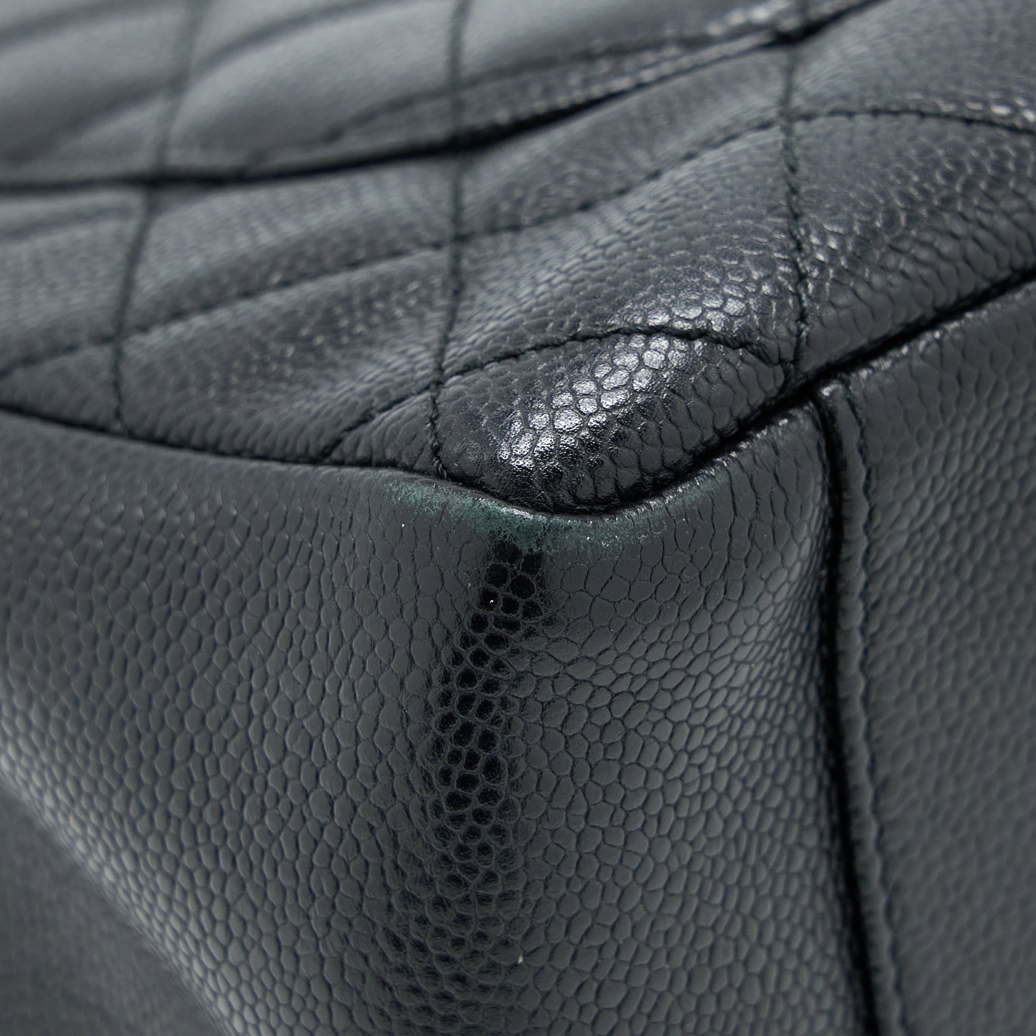 Chanel Grand Shopping Tote Bag Caviar Black
