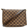 LOUIS VUITTON Musette Tango Monogram Canvas Short Strap Shoulder Bag Brown
