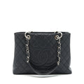 Chanel Grand Shopping Tote Bag Caviar Black