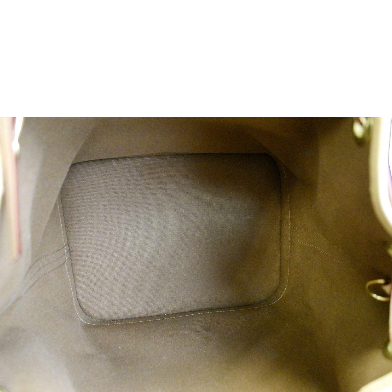LOUIS VUITTON Petit Noe NM Monogram Canvas Shoulder Bag Brown
