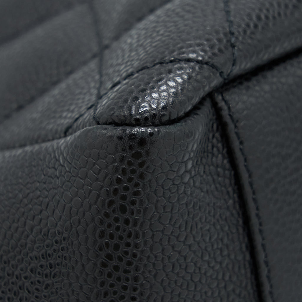Chanel Grand Shopping Tote Bag Caviar Black