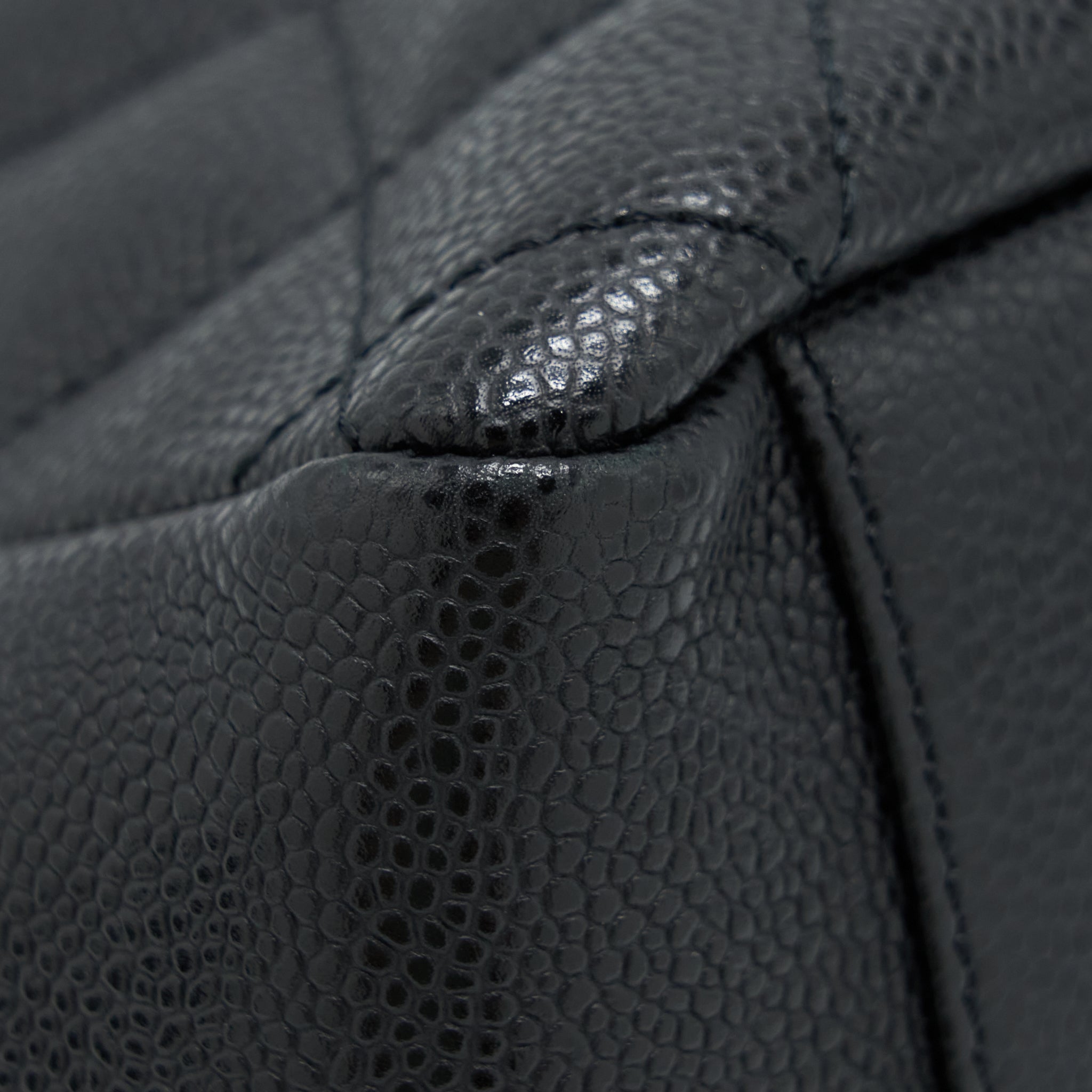 Chanel Grand Shopping Tote Bag Caviar Black