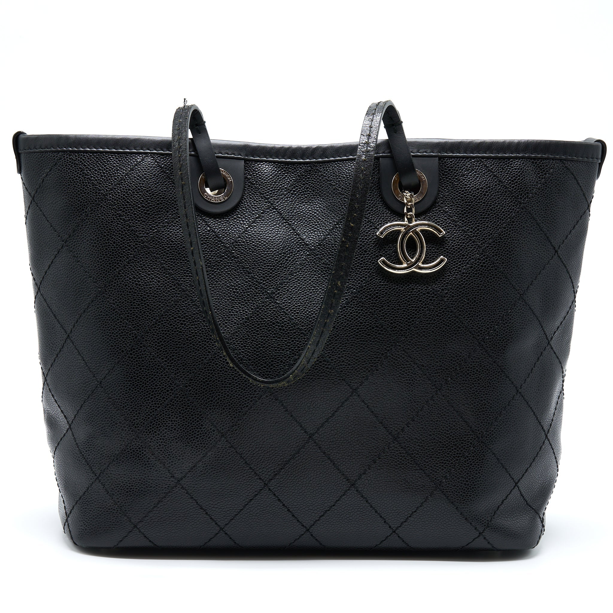 Chanel Tote Bag Caviar Black