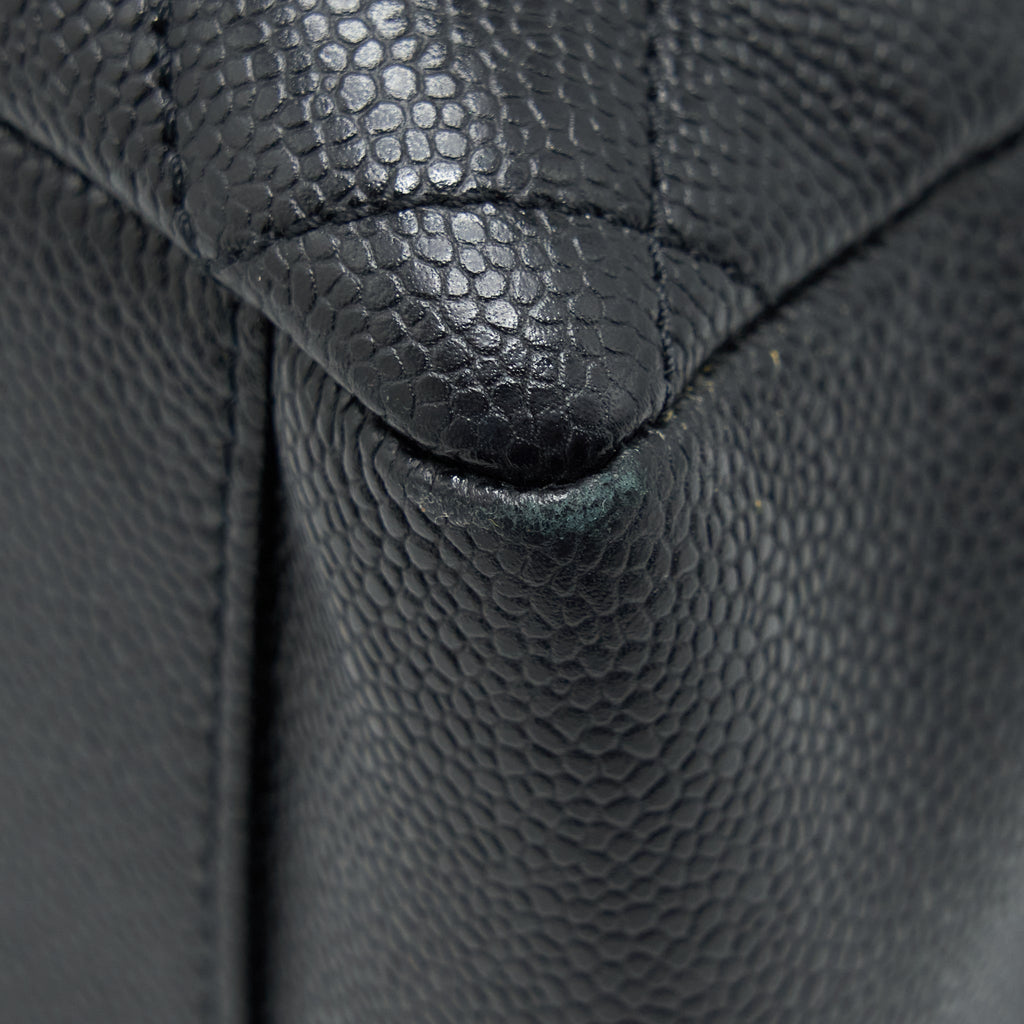 Chanel Grand Shopping Tote Bag Caviar Black