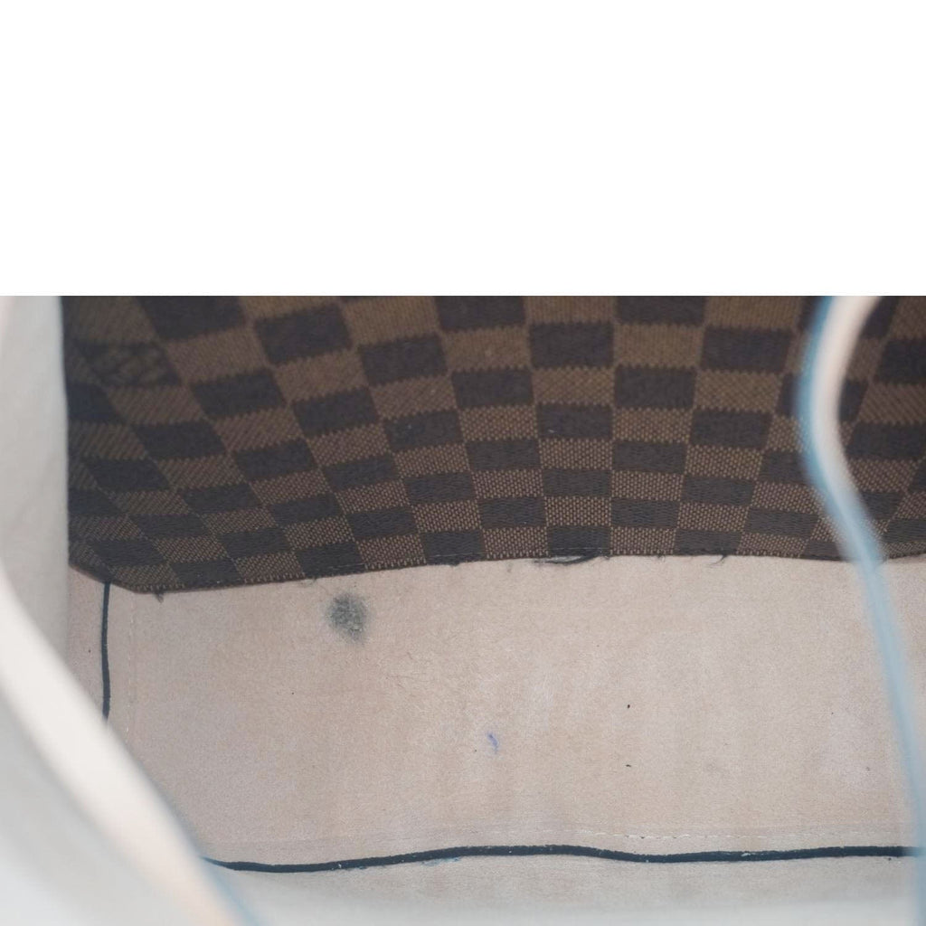 LOUIS VUITTON Neonoe MM Damier Ebene Shoulder Bag Brown