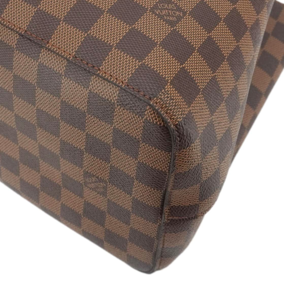 LOUIS VUITTON Neonoe MM Damier Ebene Shoulder Bag Brown