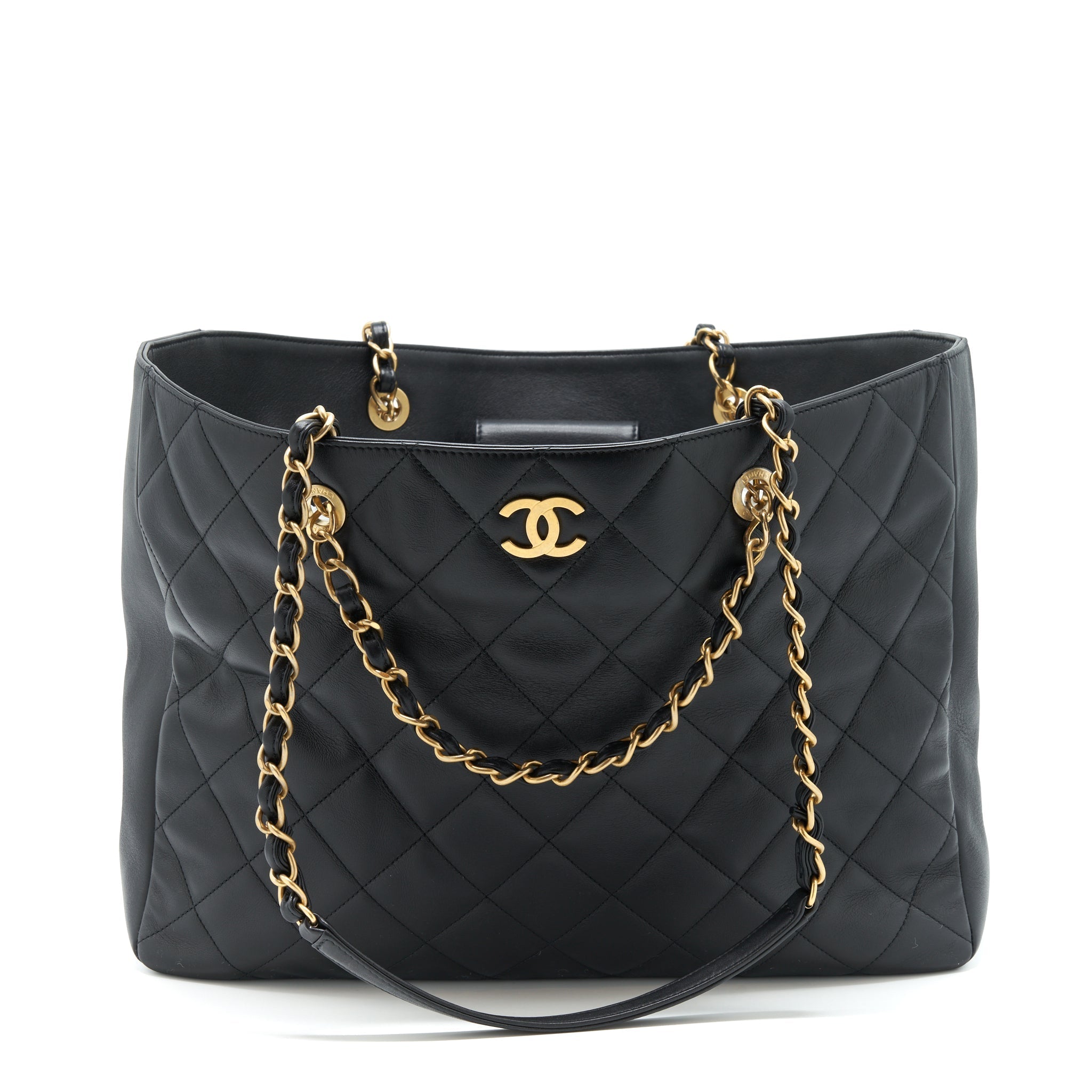 Chanel Supple Tote Black