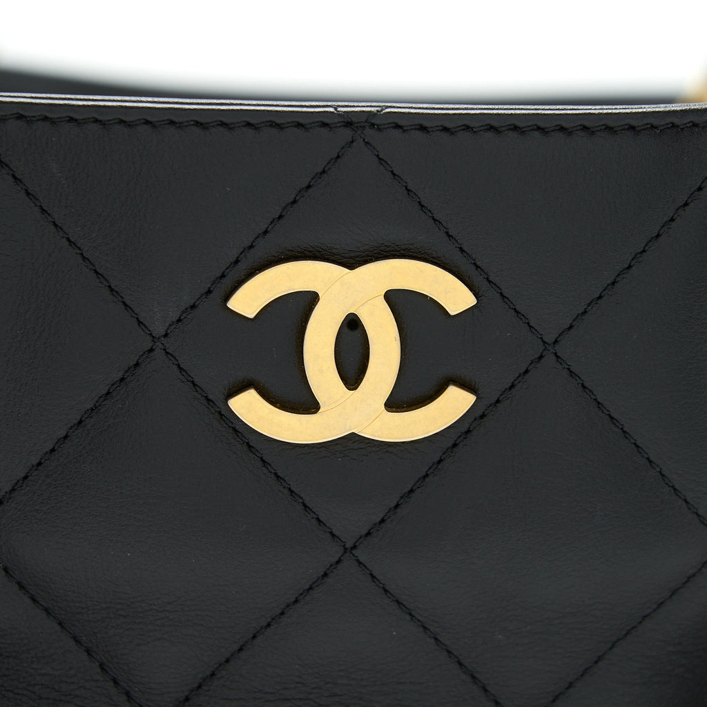 Chanel Supple Tote Black