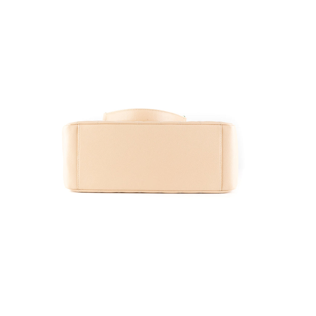 10/7 Deal Of The Day - Chanel Quilted Caviar Grand Shopping Tote GST Beige
