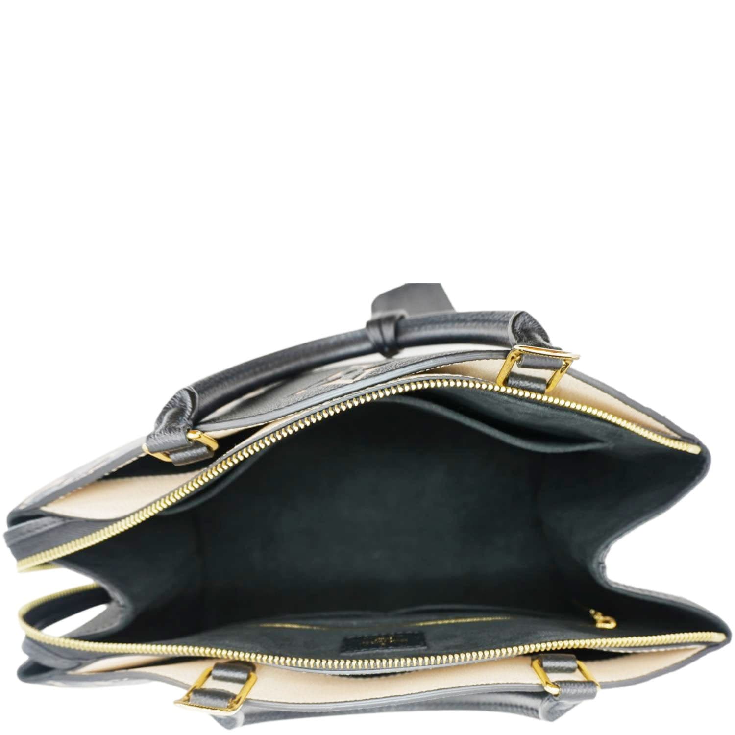 LOUIS VUITTON Grand Palais MM Monogram Empreinte Leather Shoulder Bag Bicolor