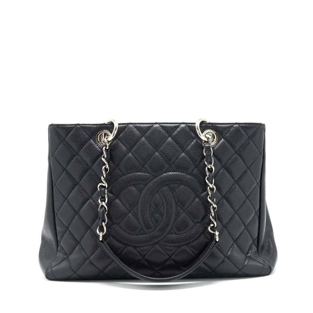 Chanel Grand Shopping Tote caviar black
