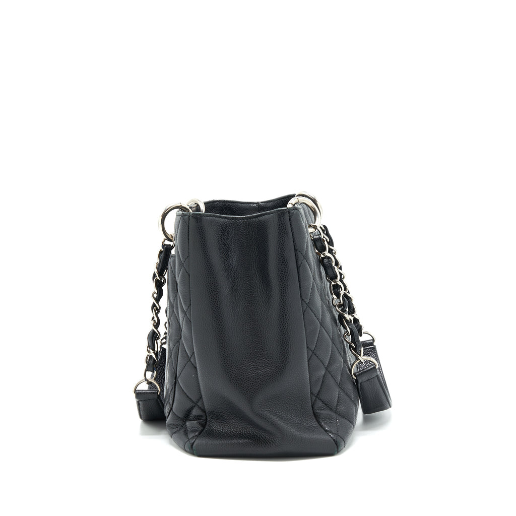 Chanel Grand Shopping Tote caviar black