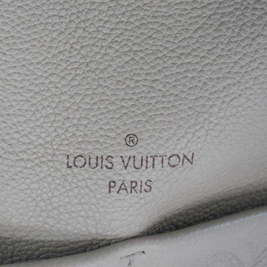LOUIS VUITTON Maida Monogram Empreinte Leather Hobo Shoulder Bag Dune