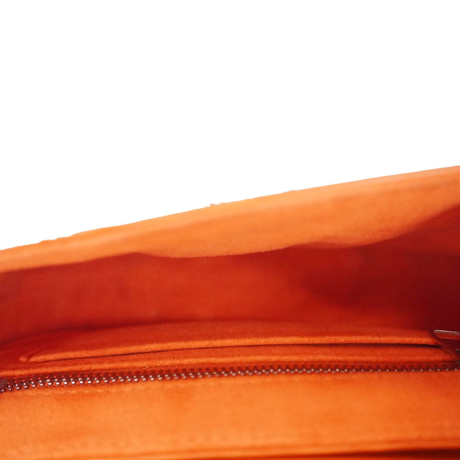 LOUIS VUITTON Eden Epi Leather Top Handle Shoulder Bag Orange