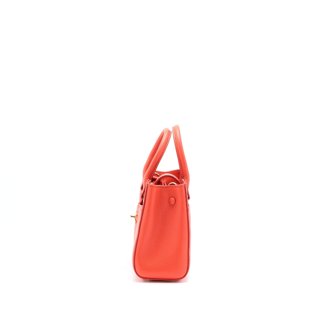 Chanel Neo Executive mini Tote Calfskin Red