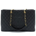 Chanel Grand Shopping Tote XL Caviar Black