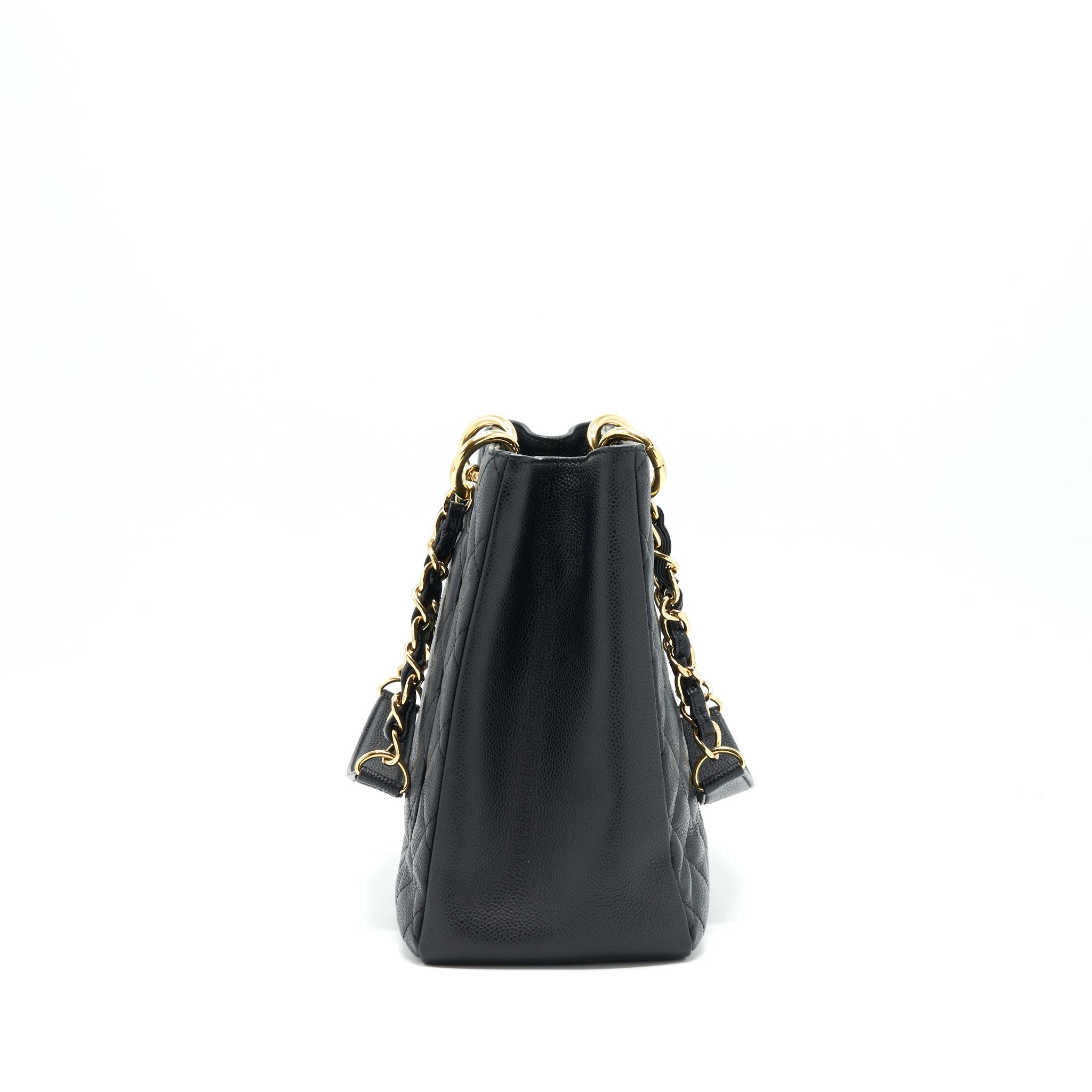 Chanel Grand Shopping Tote Bag Caviar Black