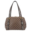 LOUIS VUITTON Rivington Damier Ebene Shoulder Bag Brown