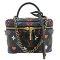 LOUIS VUITTON Game On Vanity PM Monogram Canvas Shoulder Bag Black