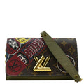 LOUIS VUITTON Kabuki Twist Epi Leather Chain Shoulder Bag Green