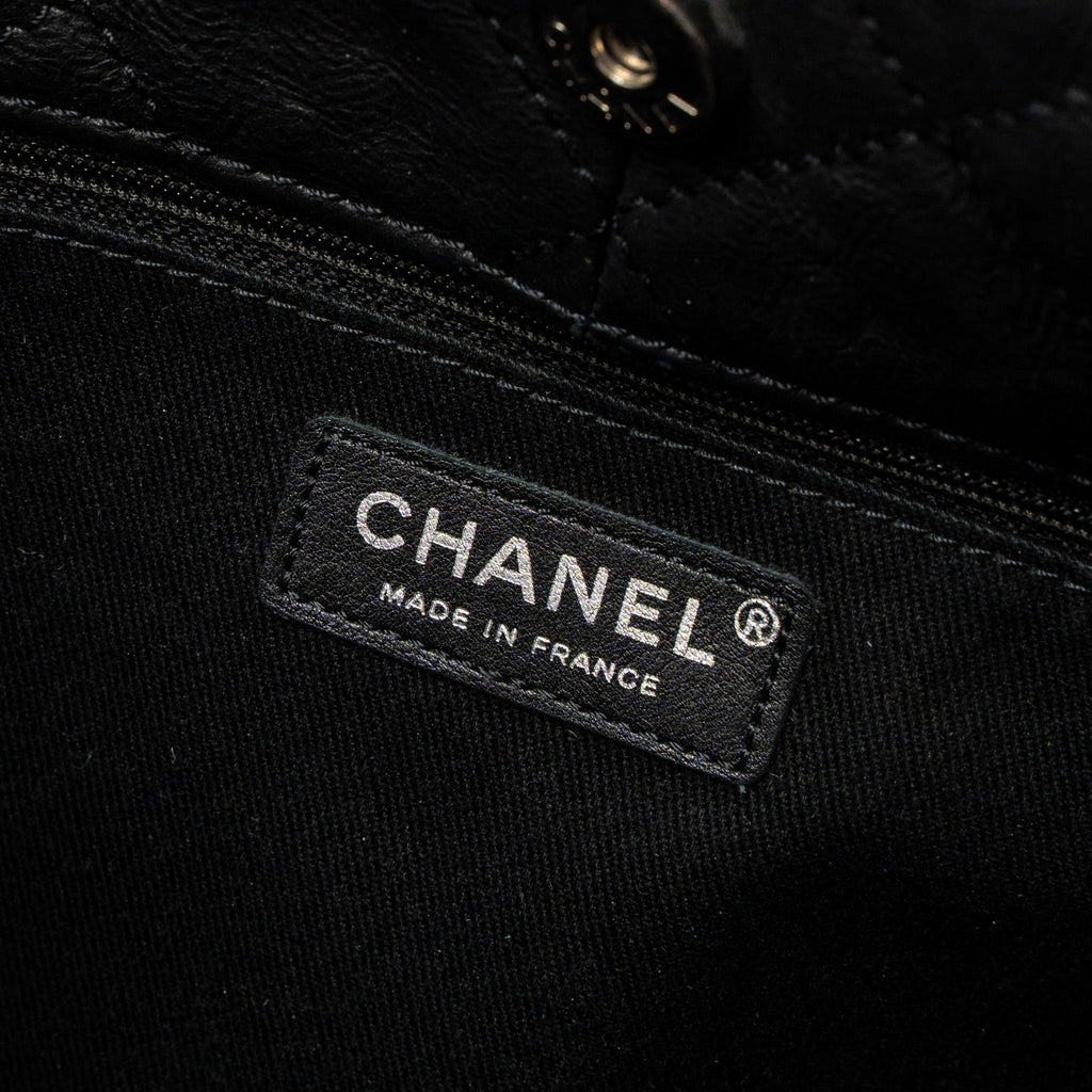 Chanel Tote Bag Calfskin Black