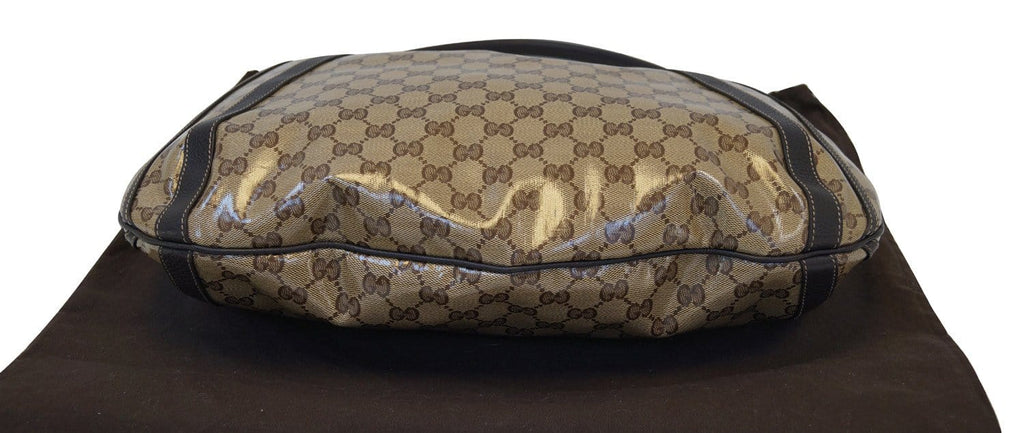 GUCCI GG Coated Canvas Abbey Convertible Shoulder Bag