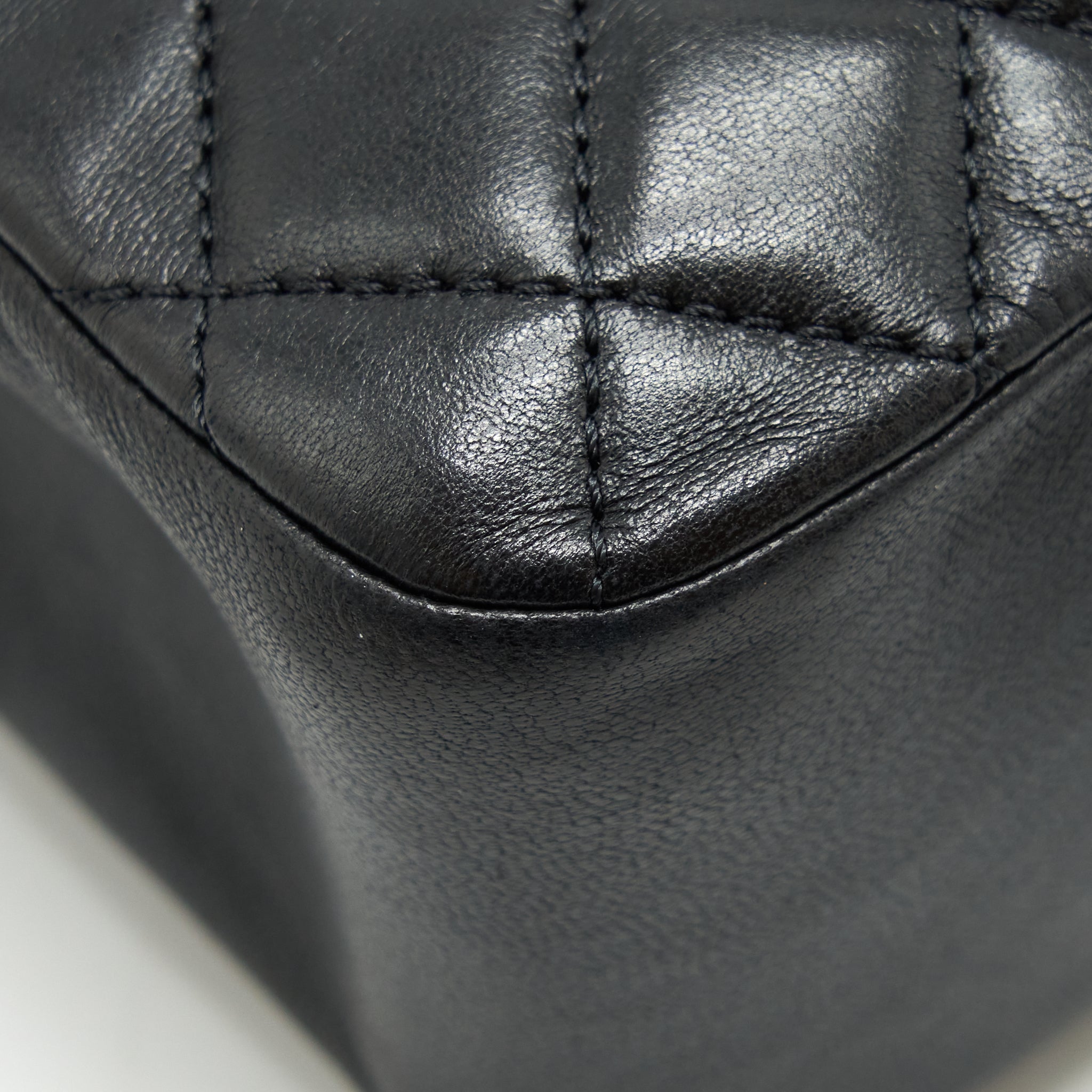 Chanel Westminster Pearl Shoulder Bag Lambskin Black